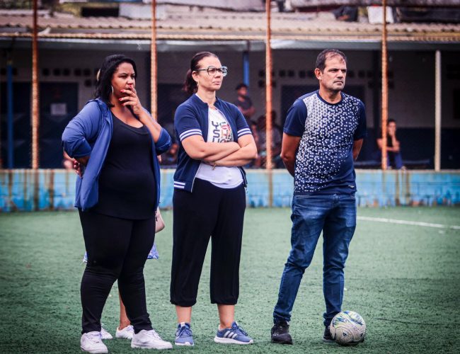 Afrente Futebol Clube recebe visita técnica de captador do Corinthians e especialistas em projetos incentivados
