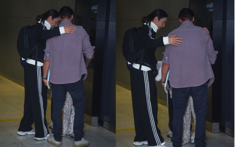 Ivete Sangalo reencontra ex-marido Daniel Cady em calorosa recepção no aeroporto