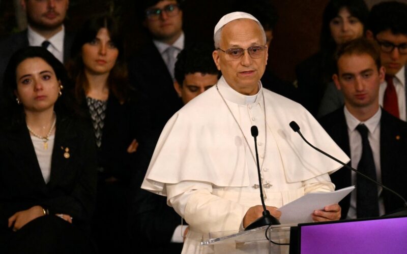 Papa Leão critica a escalada de armas na Europa: ‘Um golpe à diplomacia