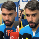 Paquetá celebra amizade com Vini após partida da Seleção Brasileira
