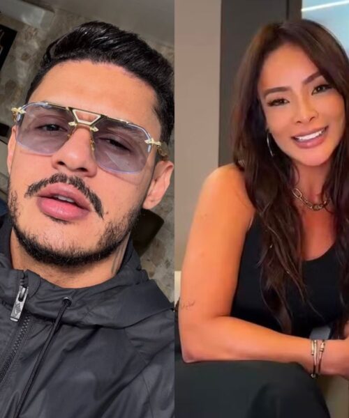 Carol Nakamura esclarece a natureza de seu relacionamento com o rapper Hungria