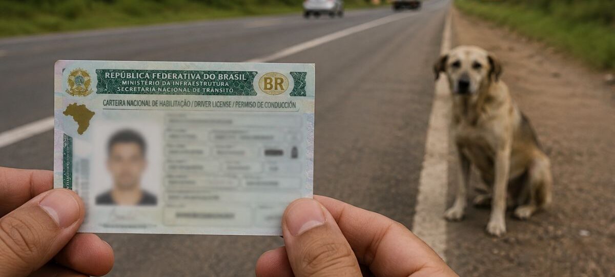 Motoristas que deixarem animais nas ruas podem ter CNH suspensa; conheça as implicações