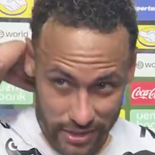 Neymar provoca torcida do Atlético-MG durante vitória do Santos: “Jogo mais que todos”